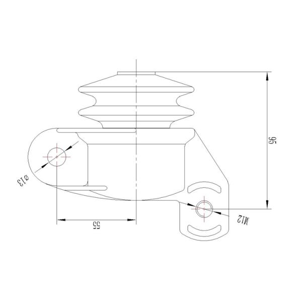 1 KV Epoxy Resin Railway Insulator /Tramway Insulator