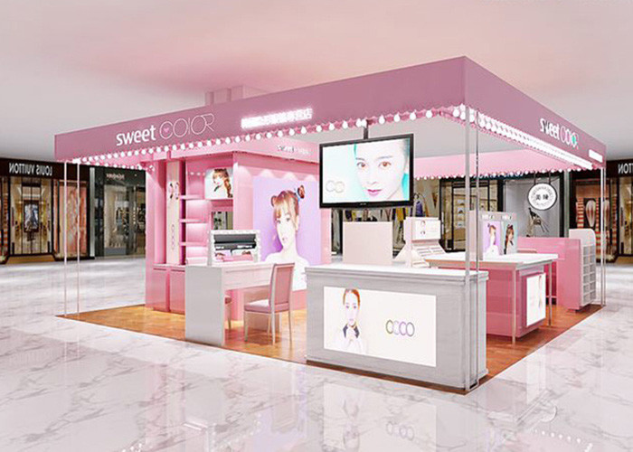 Elegant Pink Eyeglass Display Case For Contact Lenses Eyeglasses Specialty Stores