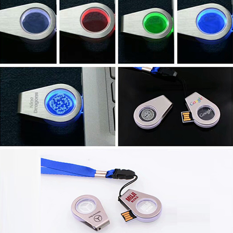 Transparent Crystal USB Stick Flash Drive 2.0 16GB 32GB UDP Flash Memory ROSH