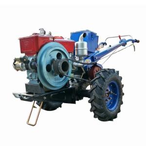 Wholesale Horizontal Mini 9.68kw 12HP 2 Wheel Walking Tractor 4 Strokes For Garden from china suppliers