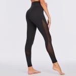 Sexy Mesh Splice High Waist Womens Yoga Leggings XS-5XL Custom Size