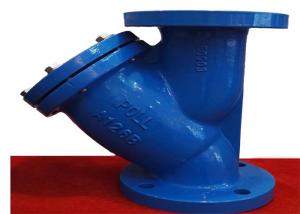 Wholesale Api Cast Iron Body Y Filter Valve 125lb Pressure Size 80mm Flange End from china suppliers