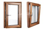 Luxury Homes Wood Aluminium Windows Environment Protective Easy To Install