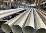 Polished Stainless Steel Pipe Tubing Round For Gas Pipeline / Building