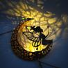 Buy cheap Waterproof Solar Moon Wind Chime Light Iron Sun Lawn Floodlight for Garden Yard from wholesalers