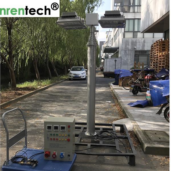 7.6m Telescopic Mast Light Tower/ Pneumatic Telescopic Mast/ Fire Tender