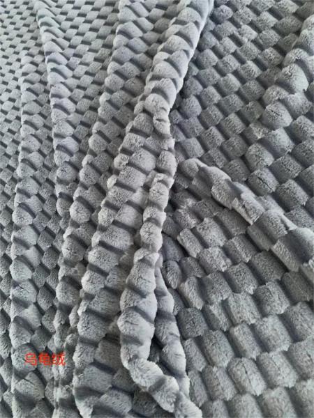 Polyester Fluffy Cotton Fabric Material