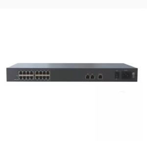 Wholesale Steel Shell FXS 16 Port VoIP Gateway 2 LAN 10 / 100Mbps Support SIP IMS from china suppliers