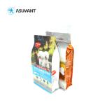 Zipper Top Pet Food Bag Stand Up Zipper Laminated Material Plastic Customized