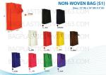 pp nonwoven bag, promotional recycled glossy laminated pp nonwoven shopping bag,