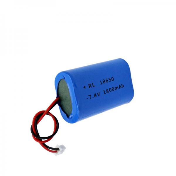 7.4V 1800mAh 18650 Battery Pack For Electronic Digital Product