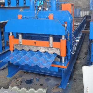 Wholesale Automatic Roofing Tile PPGI Color Steel Roll Forming Machine 0.3-0.8mm from china suppliers