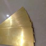 Customized Brass Earth Copper Sheet Plate 0.8mm 1mm 2mm Thick H62 H65 Brass
