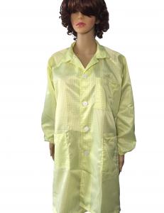 Wholesale Economic ESD Safe Clothing Anti Static Lab Coat Lightweight For ESD Protected Areas from china suppliers