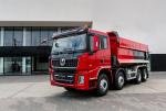 430Hp SHACMAN X5000 Heavy Dump Truck 6x4 8x4 Red Dumper Truck 380Hp 400Hp
