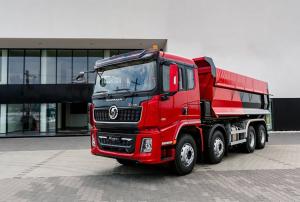 Wholesale 430Hp SHACMAN X5000 Heavy Dump Truck 6x4 8x4 Red Dumper Truck 380Hp 400Hp from china suppliers