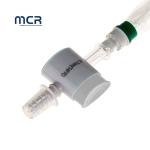 Disposable Double Swivel Elbow Y-Piece Closed Suction Catheter 72H