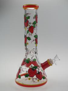 Wholesale Beaker Pyrex Glass Water Pipes Female 14 Joint Oil Rigs Handmade Blown Glass Bong from china suppliers