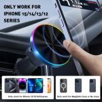 Adjustable Light Car Phone Holder Charger Long Lasting Compact And Lightweight