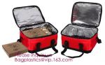 China 300x300D melange stripe+ PEVA insulation 12 can picnic cooler bag 12L ice