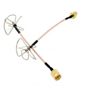 Wholesale 5.8G Leaf Clover AV Transmission RHCP Antenna FPV Antenne Exteral Antena With SMA Connector from china suppliers