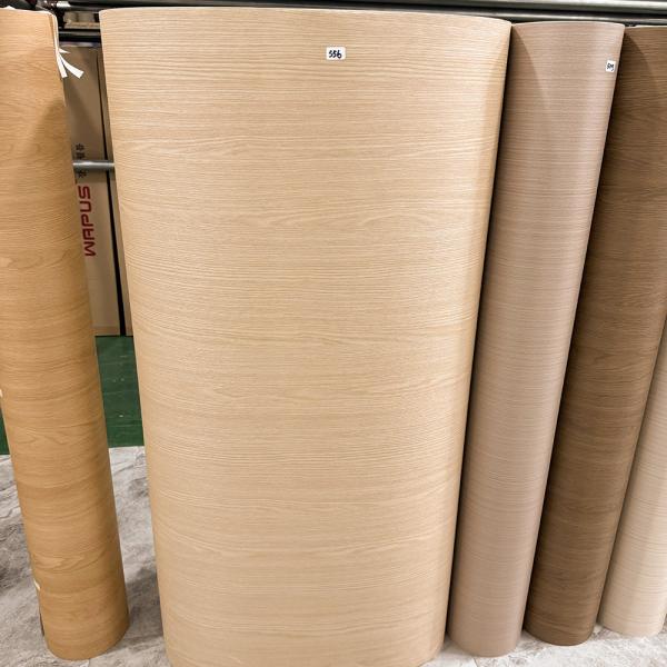 50m/roll Self Adhesive Furniture Film Embossed Wood Metal Panels Lamination Or