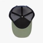 Fashion Cotton And Polyester Mesh 6 Panel Trucker Cap Embroidered Logo