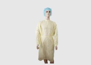Wholesale Dust Proof Disposable Isolation Gowns Plastic Material Good Tensile Strength from china suppliers