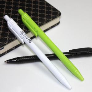 Wholesale Hot promotional decorative thin plastic ballpoint pen for office stationery from china suppliers