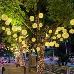 20 30 40 50CM Globe Fairy String Lights Outdoor Party Wedding Garden Decor