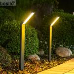 ODM Solar Garden Lamps Black Warm White Outdoor Solar Lights