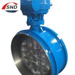 Cast Steel Welded Butterfly Valve Wafer Type For Petrochemical Industry