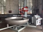 Stainless Steel Mirror Seal Head Polishing Machine 3300x1600x3200mm Size