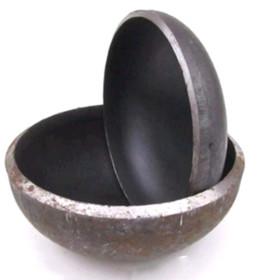 Wholesale Domed Straight Seam Carbon Steel Pipe Cap ASTM A53 1MM~80MM from china suppliers