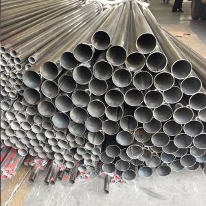 Wholesale 0.8mm Thickness No.1 Surface Cold Rolled Round Stainless Steel Tube Pipe For Heat Exchangers from china suppliers