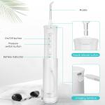 Dental Usb Rechargeable Electric Cordless Water Flosser Household