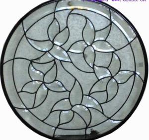 Wholesale patina caming decorative bevel glass panel from china suppliers