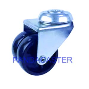 Wholesale Black Polypropylene Swivel Furniture Wheels Bolt On Swivel Castors from china suppliers