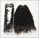 Kinky Curly Indian Virgin Hair Extensions Tangle - Free 14 Inch AAAAA Grade