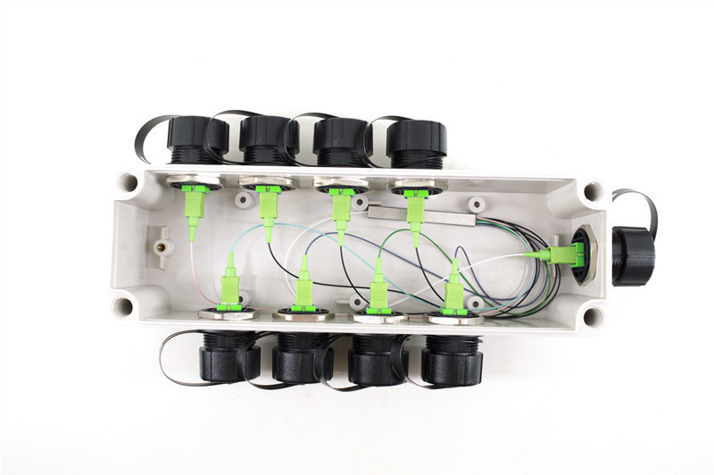 ODVA SC Bulkhead Fiber Optic Adaptor Waterproof IP67 For Fiberhub Terminal Box Enclosure