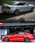 Customized 2 piece brushed polished luxury forged wheel rim for sale