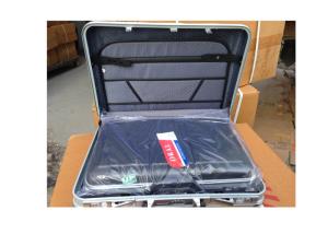 Wholesale Business ABS Lightweight Carry On Hard Case Briefcase With Black Iron Frame from china suppliers