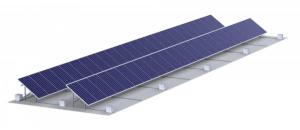 Wholesale Adjustable Solar Panel Ground Mounting Systems Racking 10 30 Tilt Angle High Corrosion Resistance from china suppliers