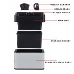 Cleaning Electric Espresso Portafilter Cleaner with Cleaning Brushes and 350rpm