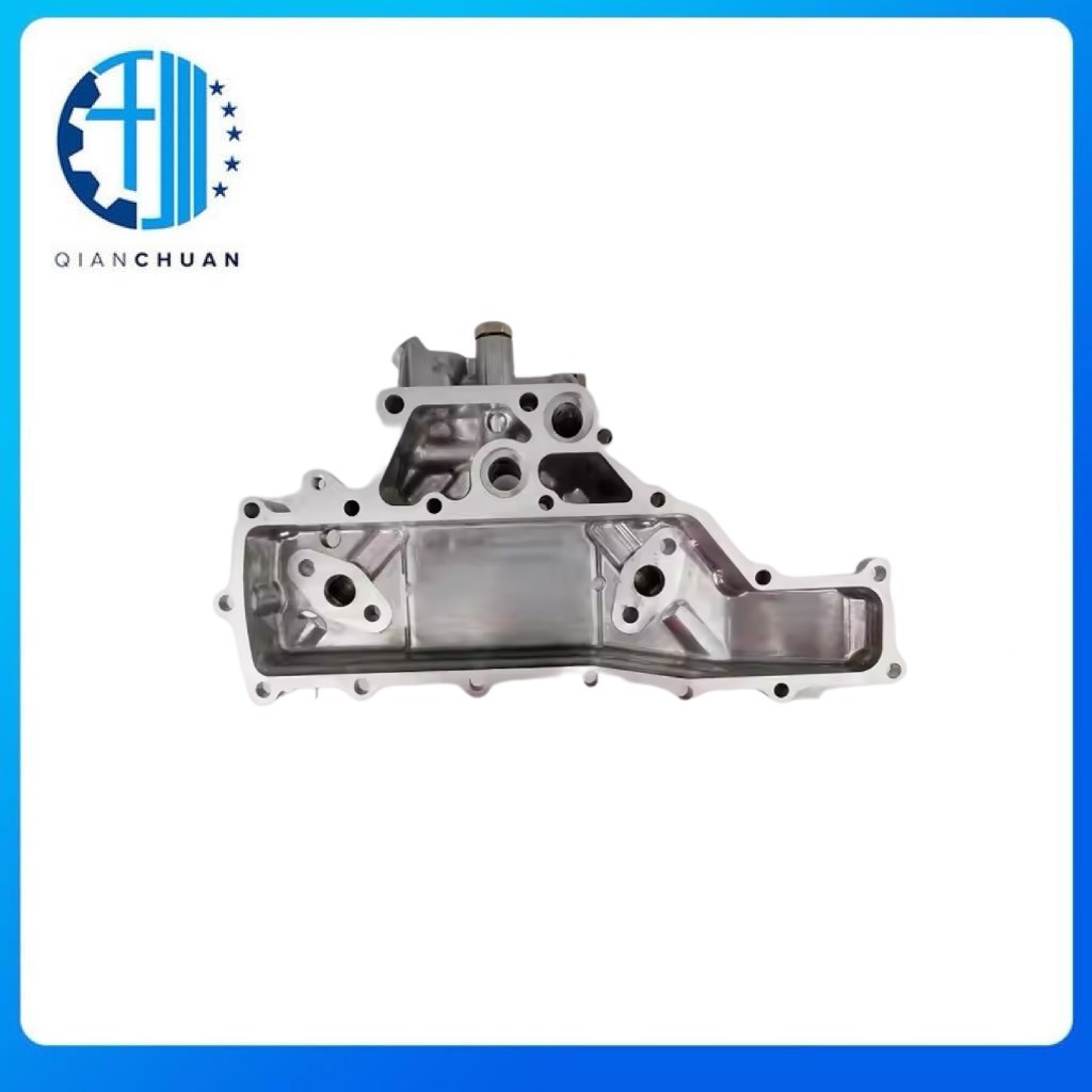 Oil Cooler Cover without Oil Holes ME033687 For 6D31T 6D34 Engine Parts