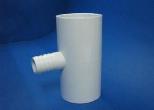 Wholesale Corrosion Resistance Cross 1.5 Inch PVC Tee Fittings , 3 Way PVC Elbow from china suppliers