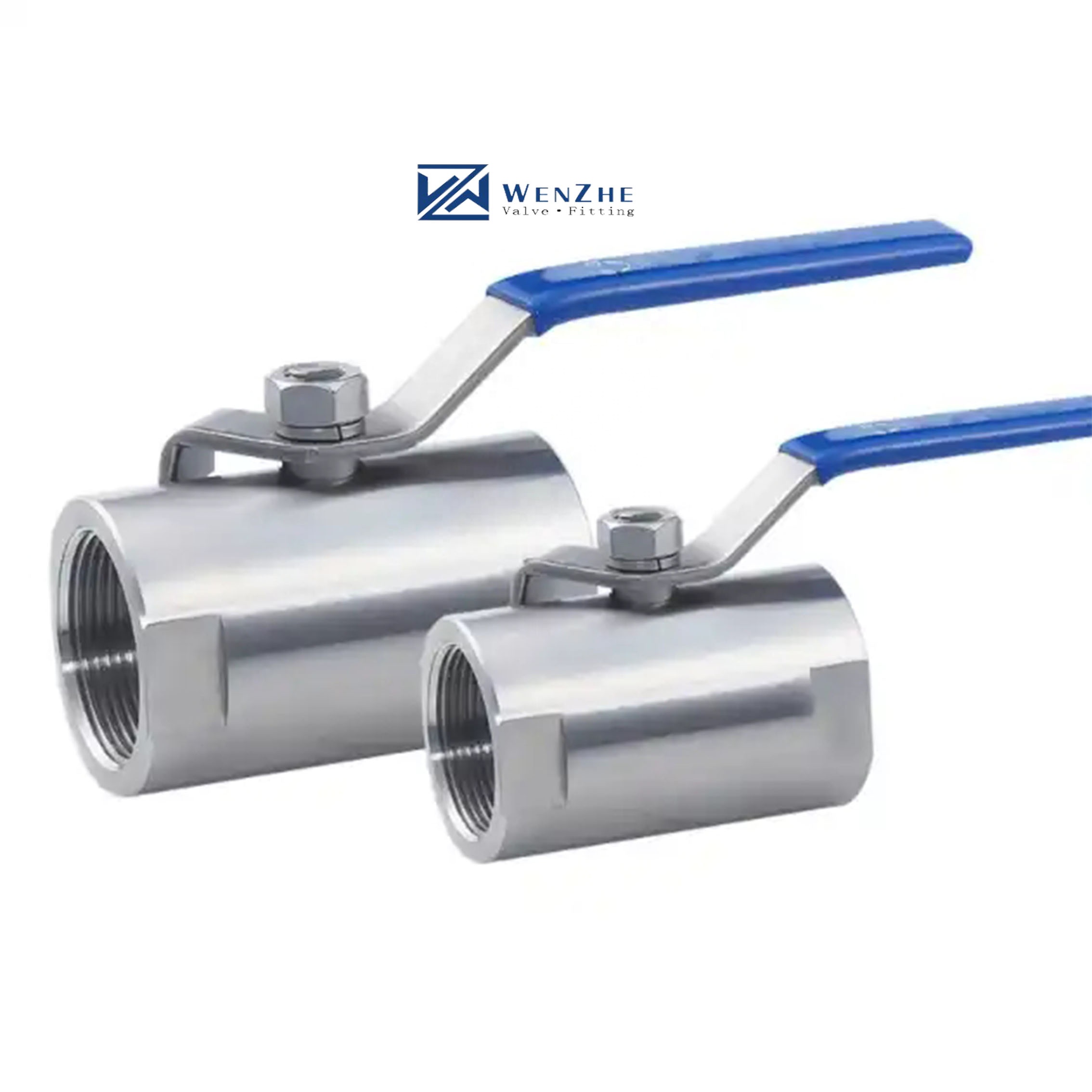 NPT BSPT Thread Semi-Steel Round Bar Stock Ball Valve in Stainless Steel 201 304 316