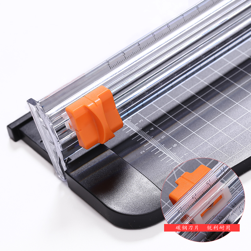 Style Manual Paper Cutter A4 Portable Desktop Mini Paper Trimmer for Office School