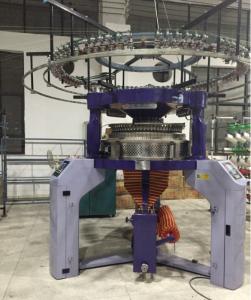 Wholesale Closed Tracks Double Jacquard Knitting Machine For Special Structured Jacquard Pattern from china suppliers