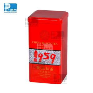 Wholesale Food Grade Tea Tin Cans Tinplate Canister Airtight Rectangular Tea Tin Packaging from china suppliers